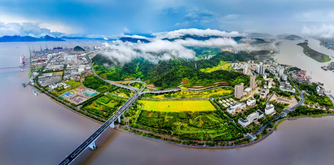 宁波大榭开发区图片